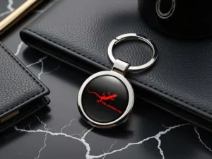 Audi Portachiavi Logo Metallo Premium Personalizzato